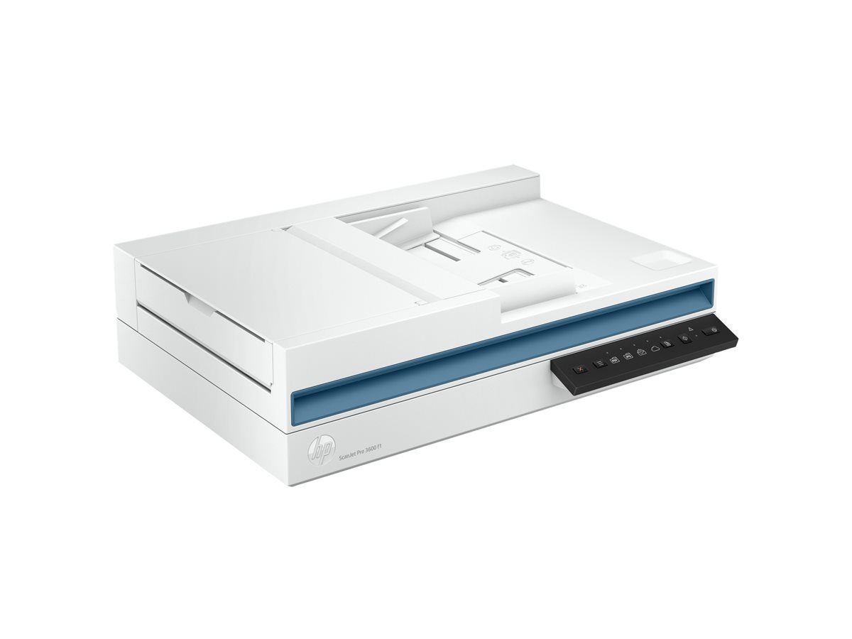 Scanner de Documentos HP Scanjet Pro 3600 f1 SIC A4 Duplex 30 ppm 600 ppp ADF 60 Folhas 3000 Varreduras/Dia USB 3.0 - Imagem 14