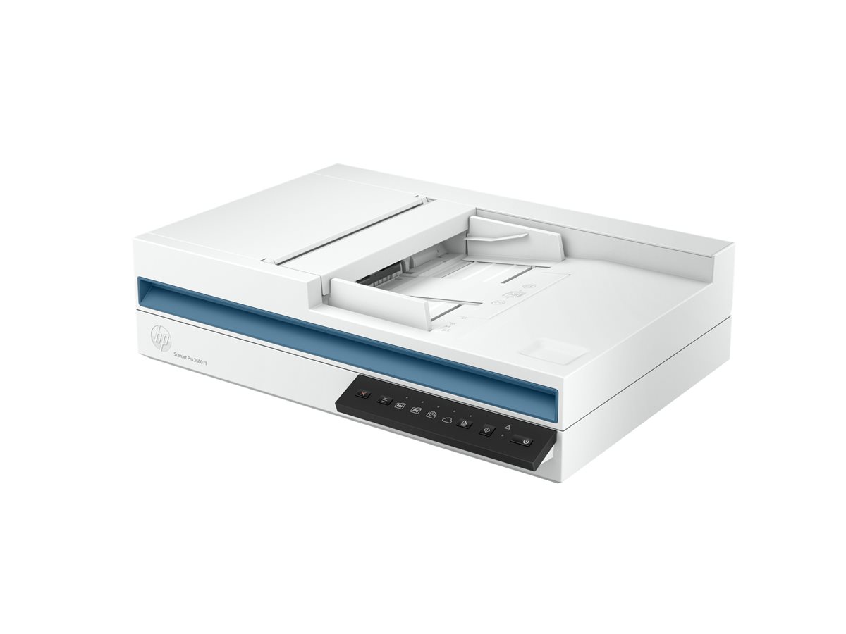 Scanner de Documentos HP Scanjet Pro 3600 f1 SIC A4 Duplex 30 ppm 600 ppp ADF 60 Folhas 3000 Varreduras/Dia USB 3.0 - Imagem 13
