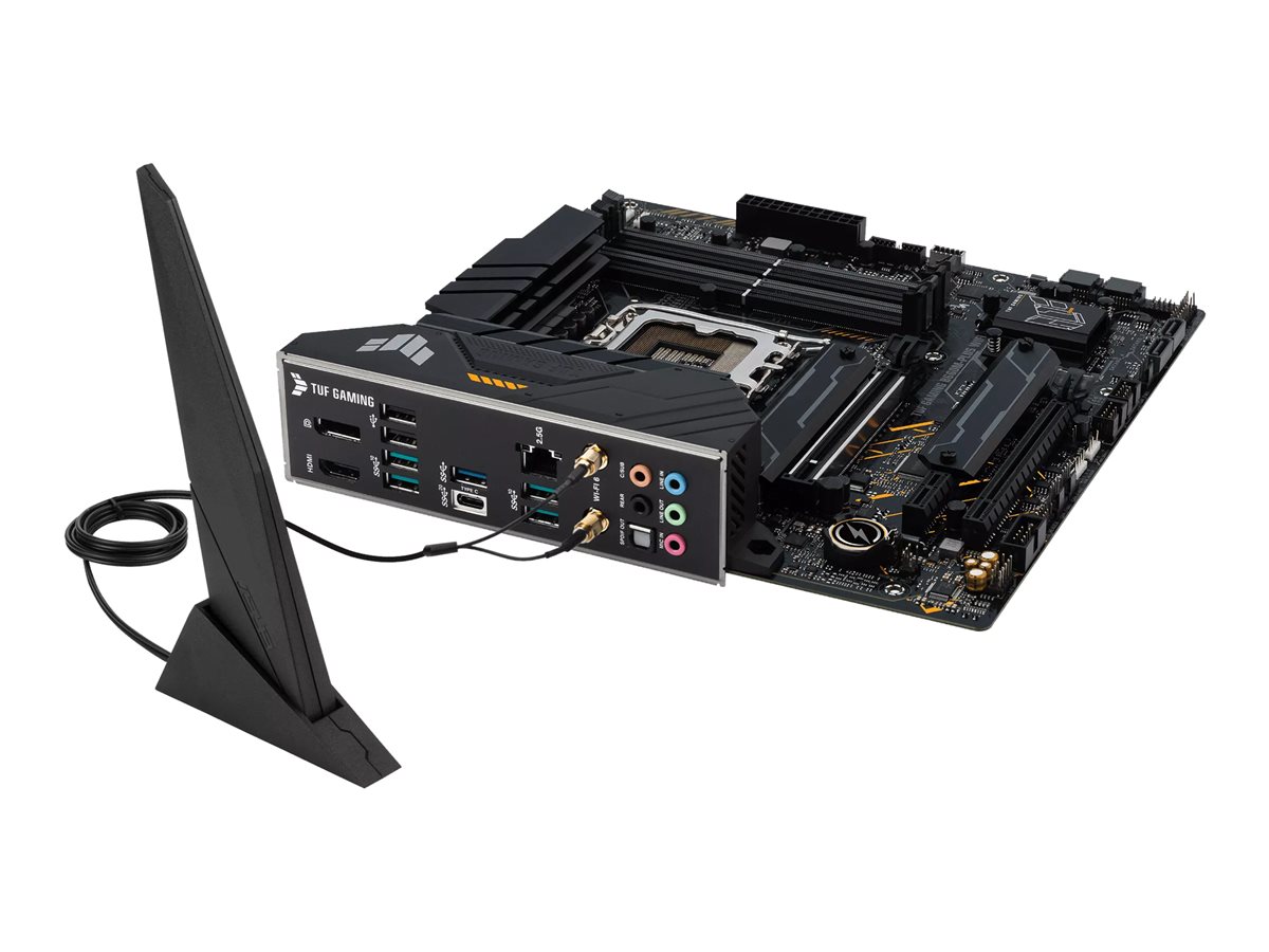Motherboard ASUS TUF GAMING B660M-PLUS WIFI micro ATX LGA1700 B660 Wi-Fi 6 Bluetooth 2.5G LAN USB-C Gen 2x2 HD Audio 8 Canais - Imagem 2