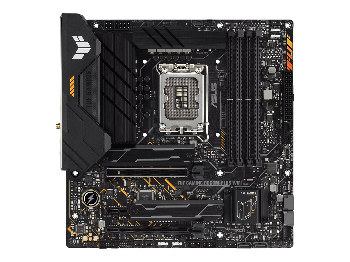 Motherboard ASUS TUF GAMING B660M-PLUS WIFI micro ATX LGA1700 B660 Wi-Fi 6 Bluetooth 2.5G LAN USB-C Gen 2x2 HD Audio 8 Canais - Imagem 7