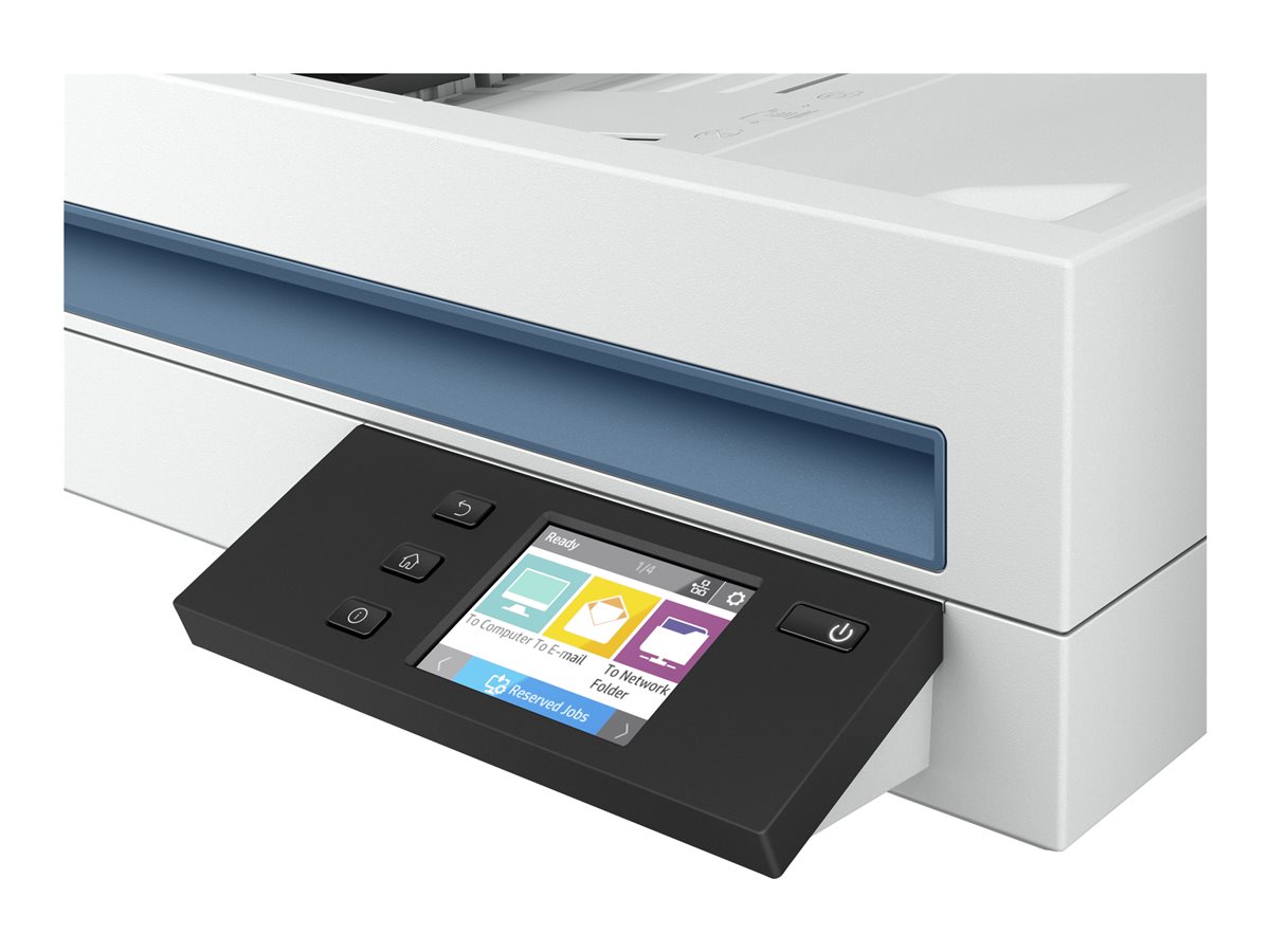 Scanner de Documentos HP ScanJet Enterprise Flow N6600 fnw1 Duplex ADF 100f A4/Legal 50 ppm 600 ppp 8000 Varreduras/Dia USB 3.0 Gigabit LAN Wi-Fi - Imagem 14