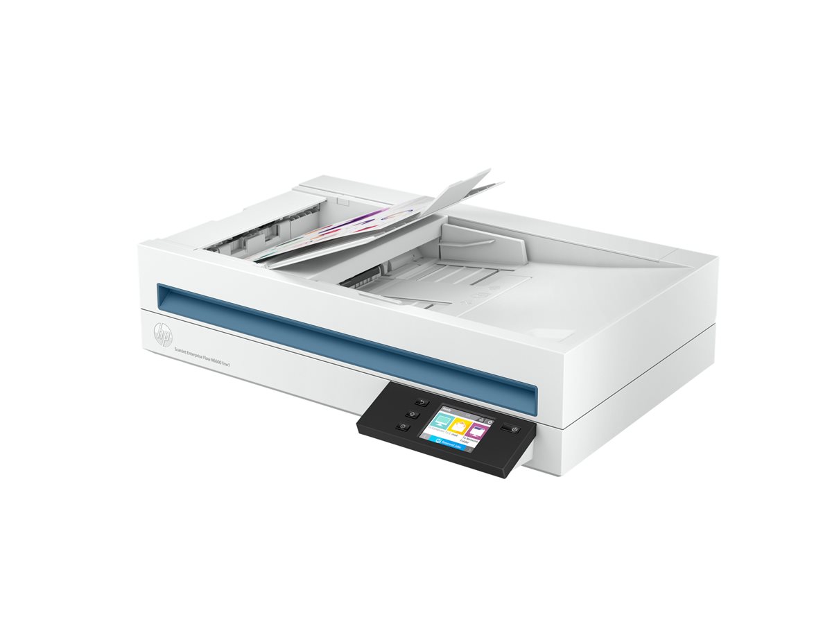 Scanner de Documentos HP ScanJet Enterprise Flow N6600 fnw1 Duplex ADF 100f A4/Legal 50 ppm 600 ppp 8000 Varreduras/Dia USB 3.0 Gigabit LAN Wi-Fi - Imagem 13