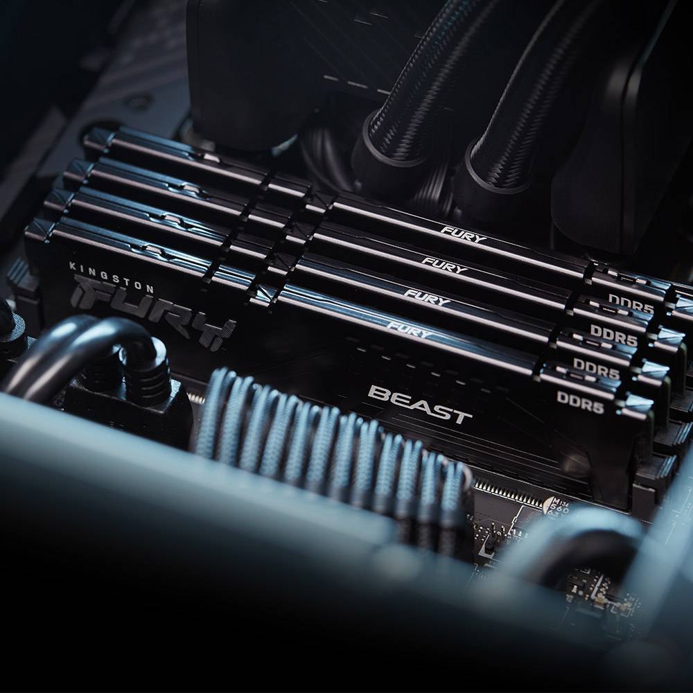 Memória RAM KINGSTON FURY Beast 8GB DDR5 5200MHz CL38 DIMM on-die ECC - Imagem 2