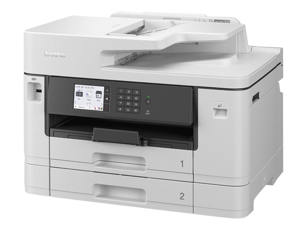 Brother MFC-J5740DW - Impressora multi-funções - a cores - jacto de tinta - A3 (media) - até 25 ppm (cópia) - até 28 ppm (impressão) - 600 folhas - 33.6 Kbps - USB 2.0, LAN, Wi-Fi(n), host USB - Imagem 5