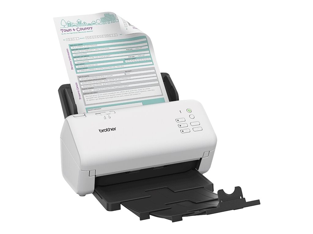 Scanner Documentos Brother ADS-4300N Duplex Rede A4 40ppm - Imagem 2