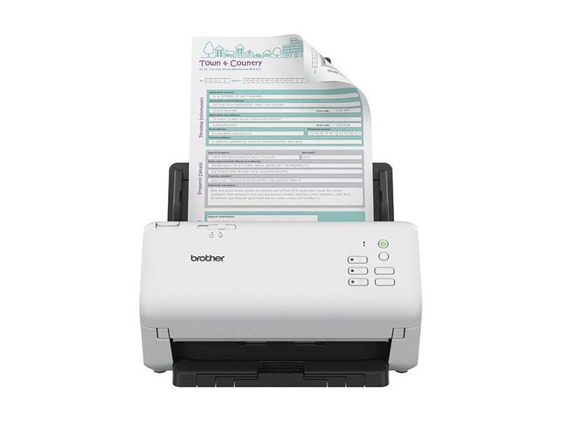 Scanner Documentos Brother ADS-4300N Duplex Rede A4 40ppm - Imagem 4