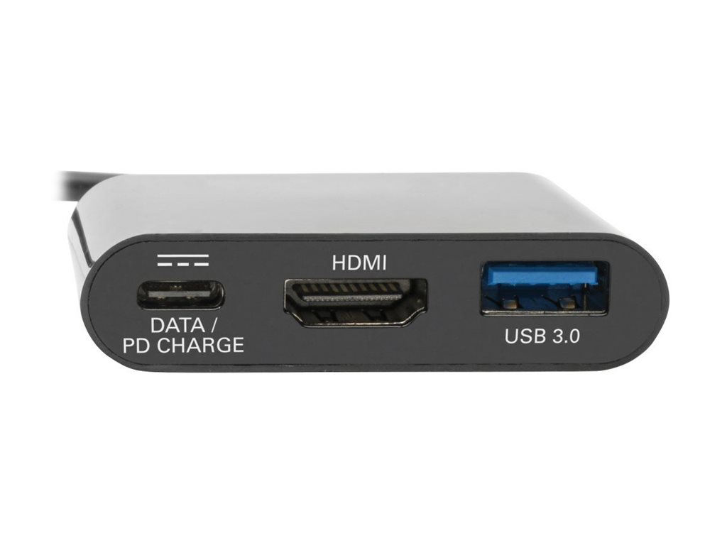 EATON TrippLite USB-C to HDMI 4K Adapter w/ USB-A Port and PD Charging,HDCP,Black - Imagem 6