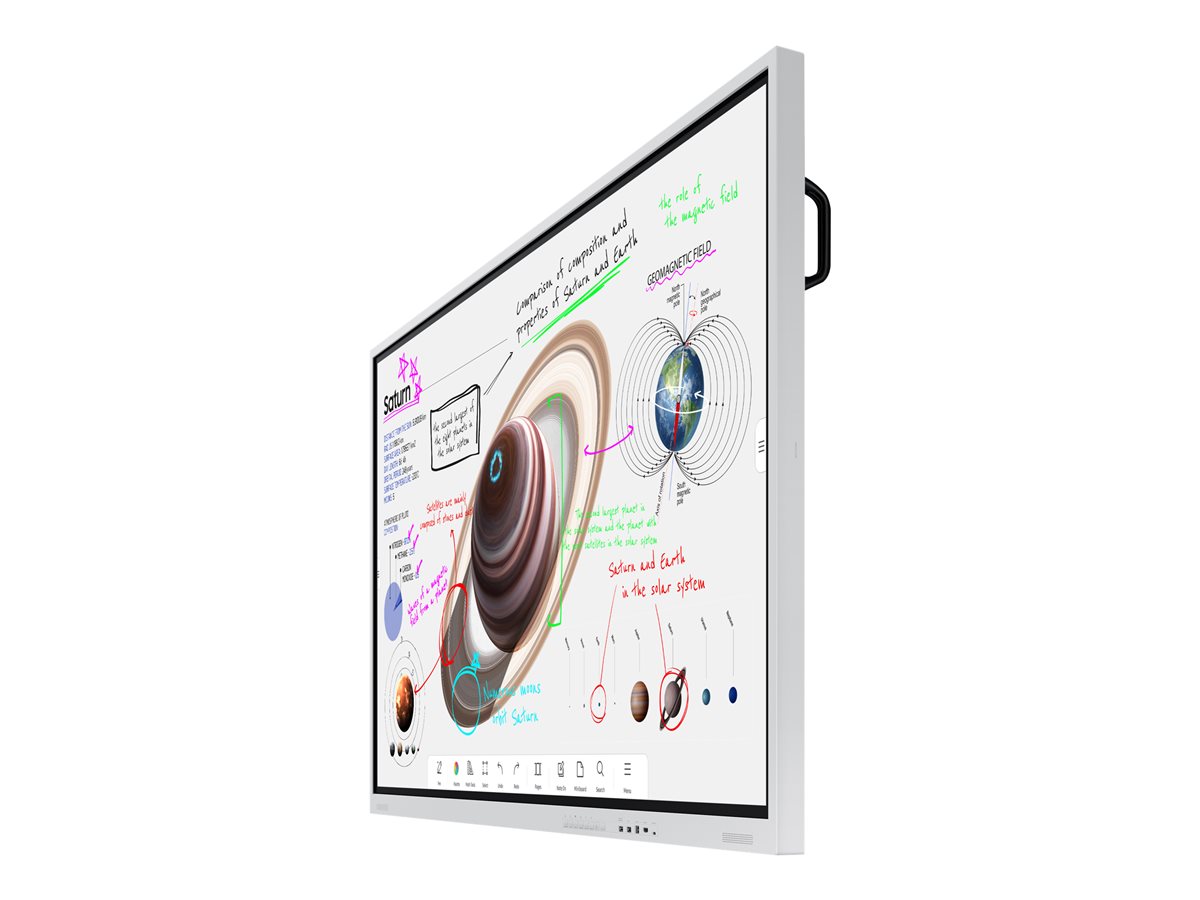 Quadro Digital Samsung Flip Pro 75" 4K Tátil Cinza - Imagem 7