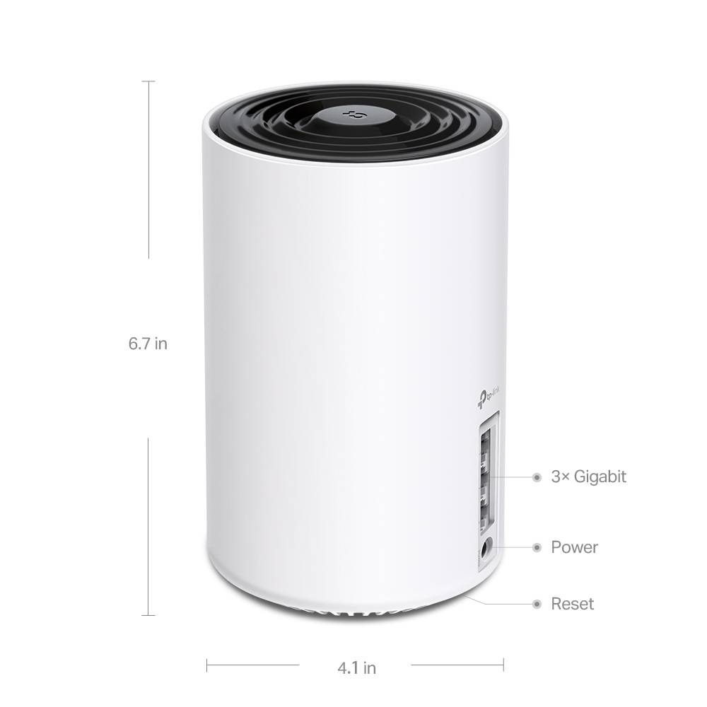 Sistema Mesh Wi-Fi TP-Link Deco XE75 Kit 2 Wi-Fi 6E Tri-Banda - Imagem 3
