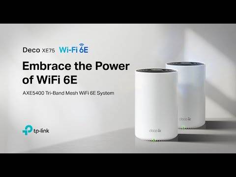 Sistema Mesh Wi-Fi TP-Link Deco XE75 Kit 2 Wi-Fi 6E Tri-Banda - Imagem 6