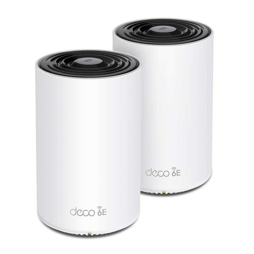 Sistema Mesh Wi-Fi TP-Link Deco XE75 Kit 2 Wi-Fi 6E Tri-Banda