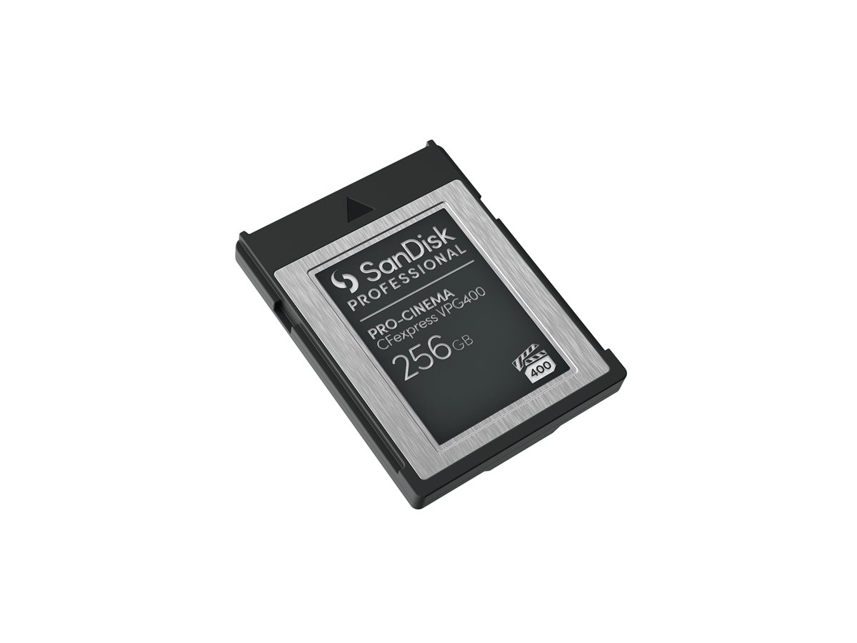 Cartão Memória SanDisk Professional CFexpress Tipo B 256 GB Preto - Imagem 2