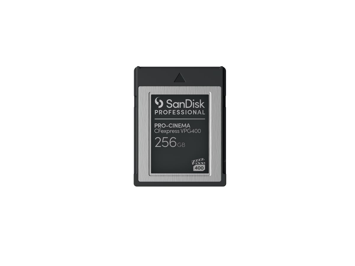Cartão Memória SanDisk Professional CFexpress Tipo B 256 GB Preto - Imagem 1