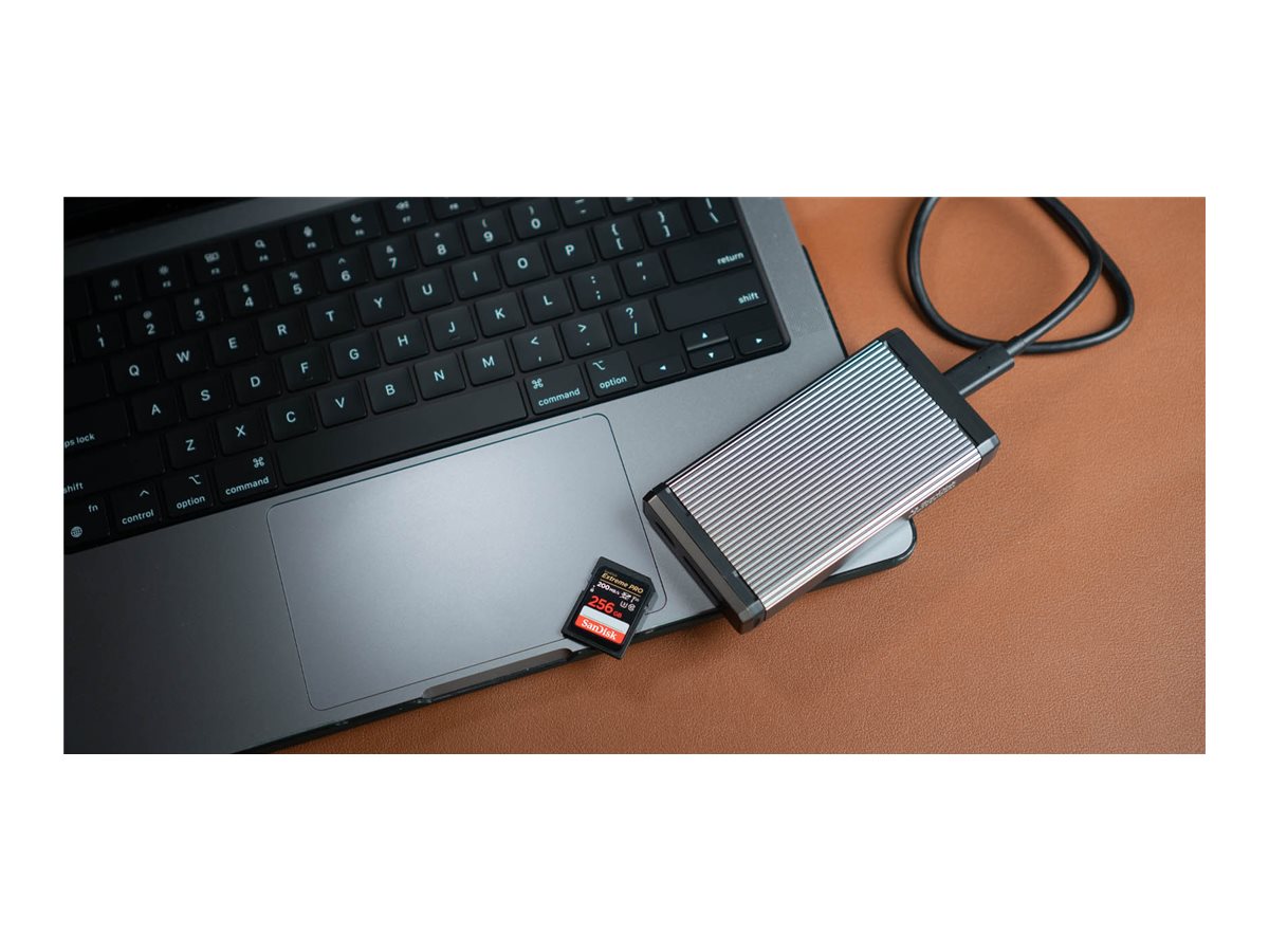 Leitor de Cartão SanDisk Professional PRO Reader USB-C SD microSD - Imagem 7