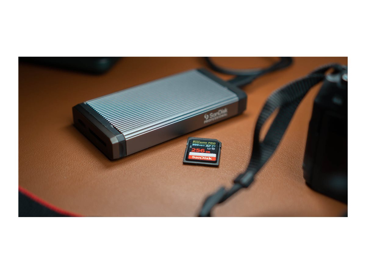 Leitor de Cartão SanDisk Professional PRO Reader USB-C SD microSD - Imagem 6