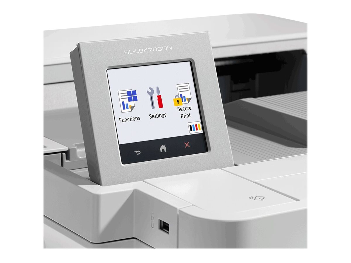 Impressora Brother HL-L9470CDN Laser A4 Duplex A Cores