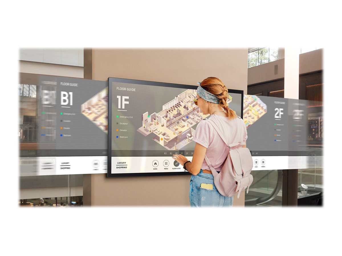 Ecrã Tátil Profissional Samsung QM55B-T 55" 4K UHD Tizen OS - Imagem 9