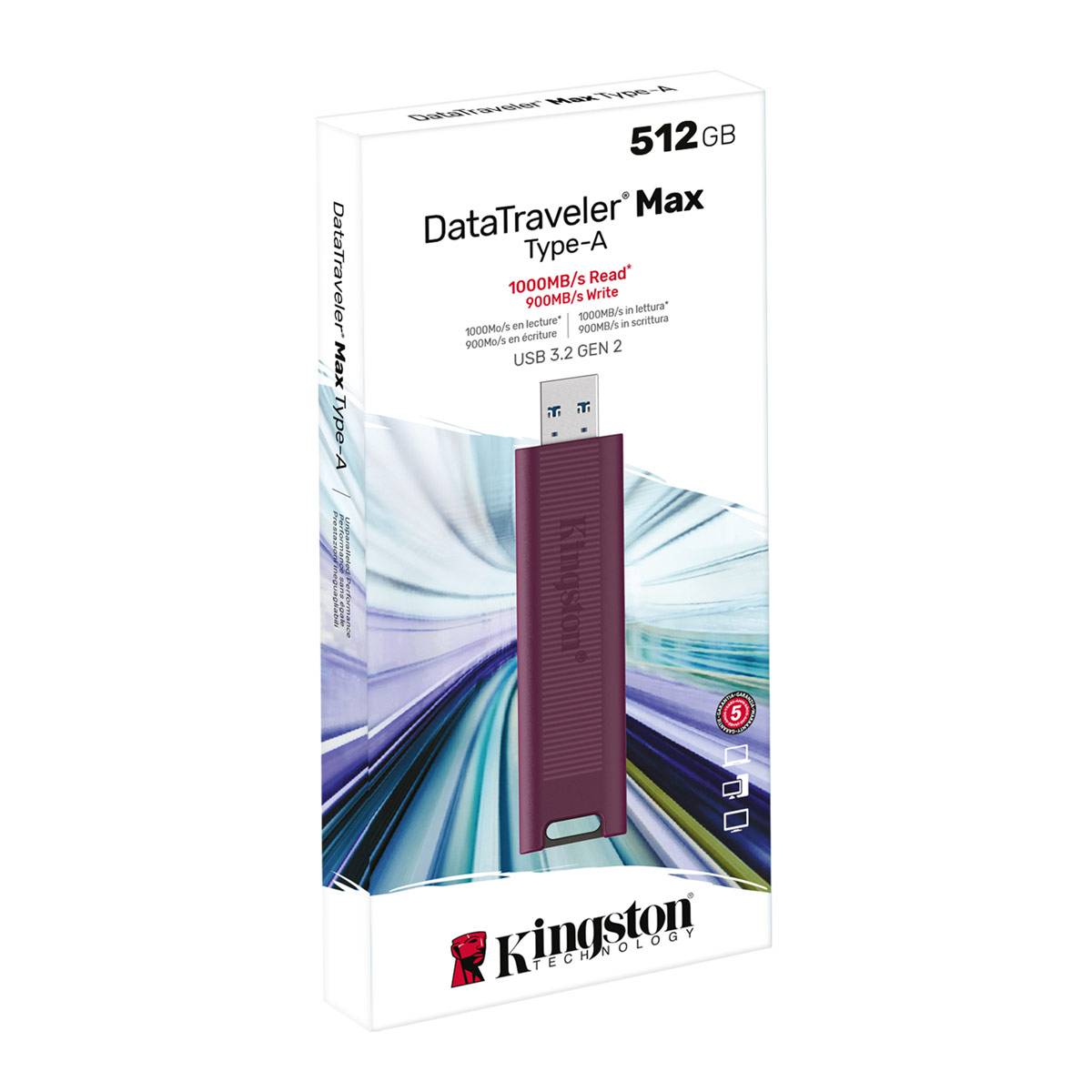 Pen Drive Kingston DataTraveler Max 512 GB - Imagem 4