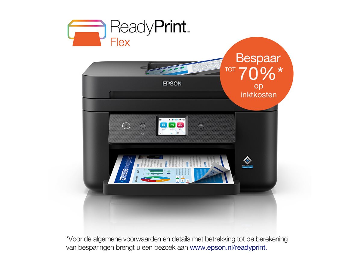 Impressora Multifunções Epson WorkForce WF-2960DWF Jacto Tinta Wi-Fi - Imagem 6