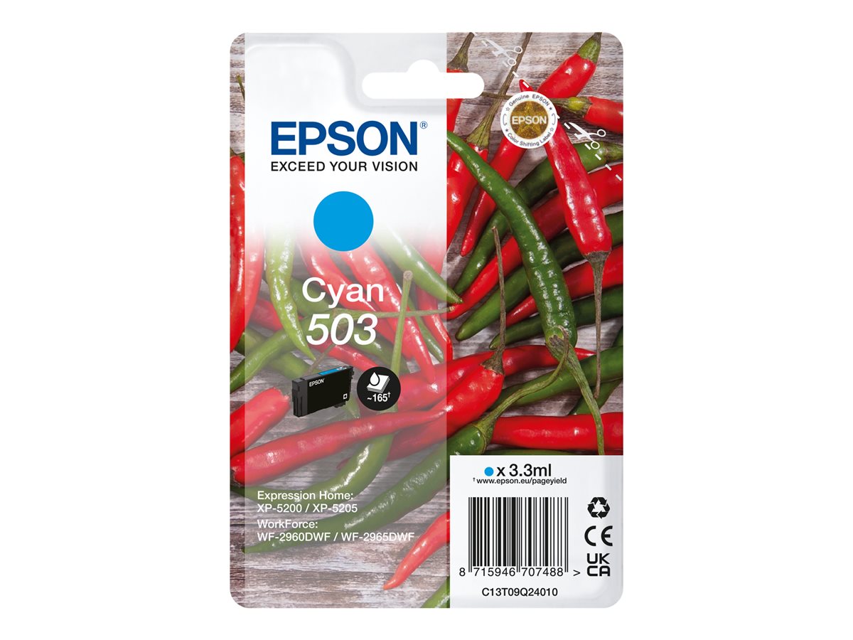 Tinteiro Epson 503 Cyan 3.3 ml Original - Imagem 2