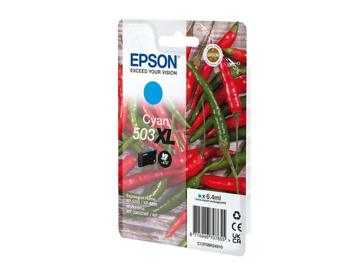 Tinteiro Epson 503XL Azul Cyan XL Original - Imagem 2