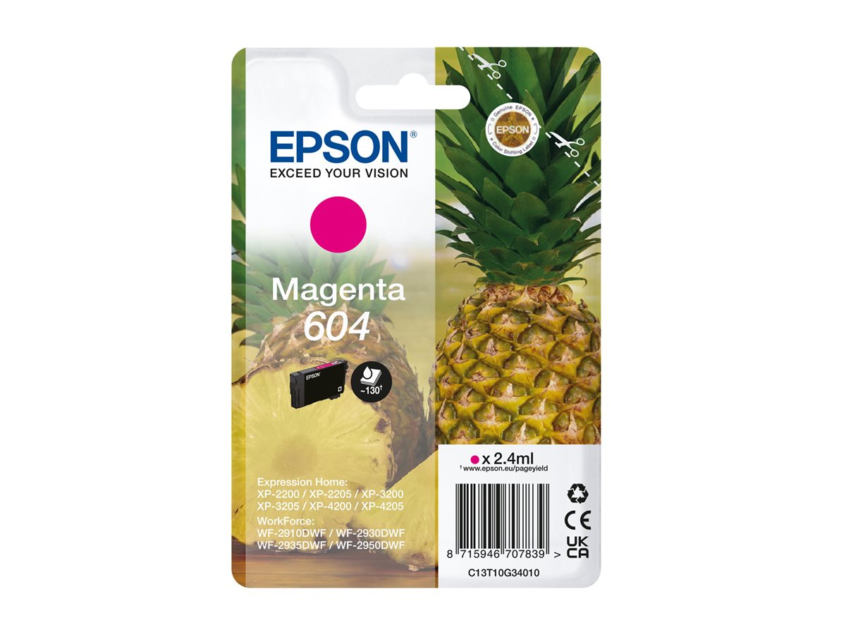 Tinteiro Epson 604 Original Magenta - Imagem 2