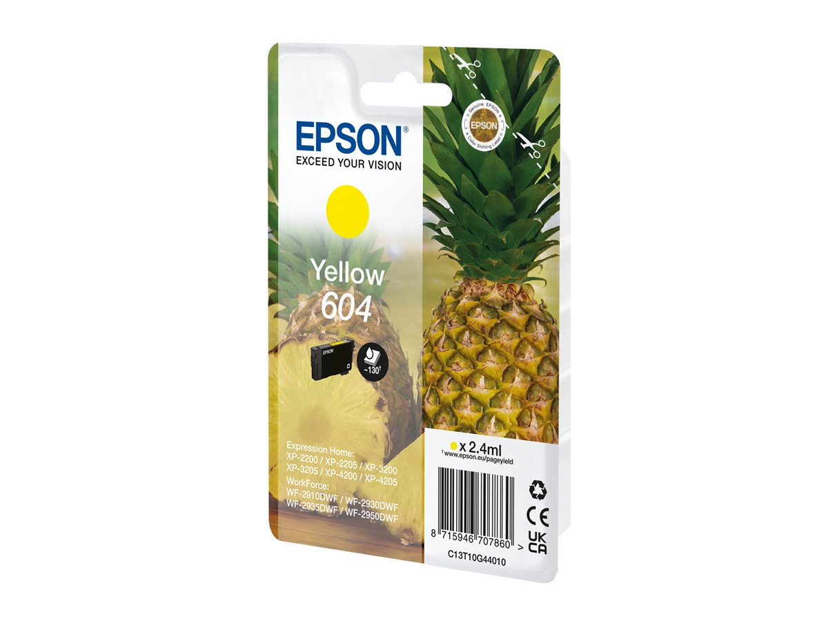Tinteiro Epson 604 Amarelo - Imagem 2