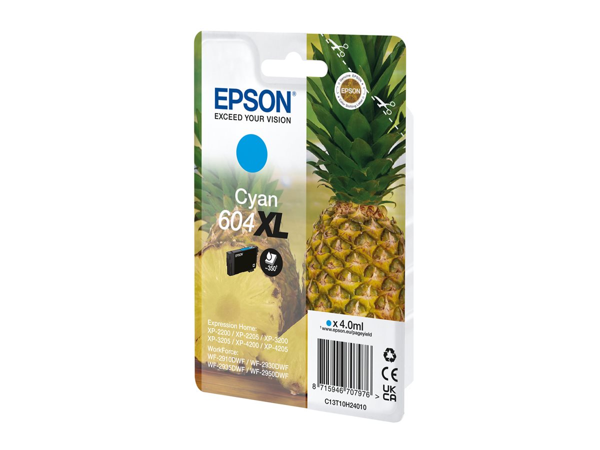 Tinteiro Epson 604XL Ciano XL Original - Imagem 2