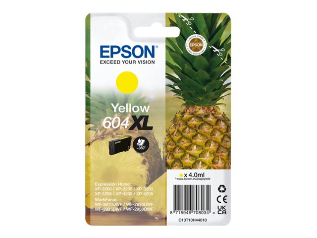 Tinteiro Epson 604XL Amarelo XL Original - Imagem 3