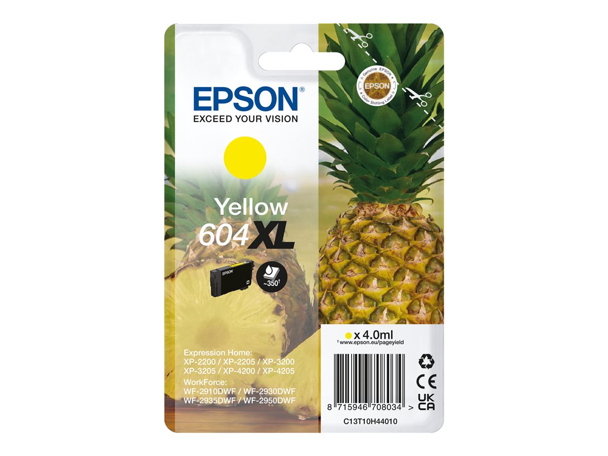 Tinteiro Epson 604XL Amarelo XL Original