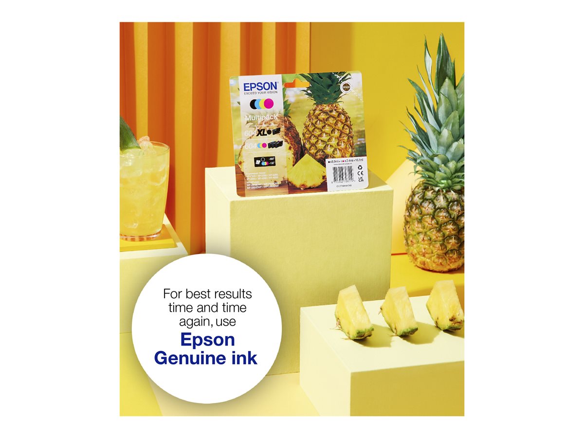 Multipack Tinteiros Epson 604XL Original Pack 4 Preto XL - Imagem 3