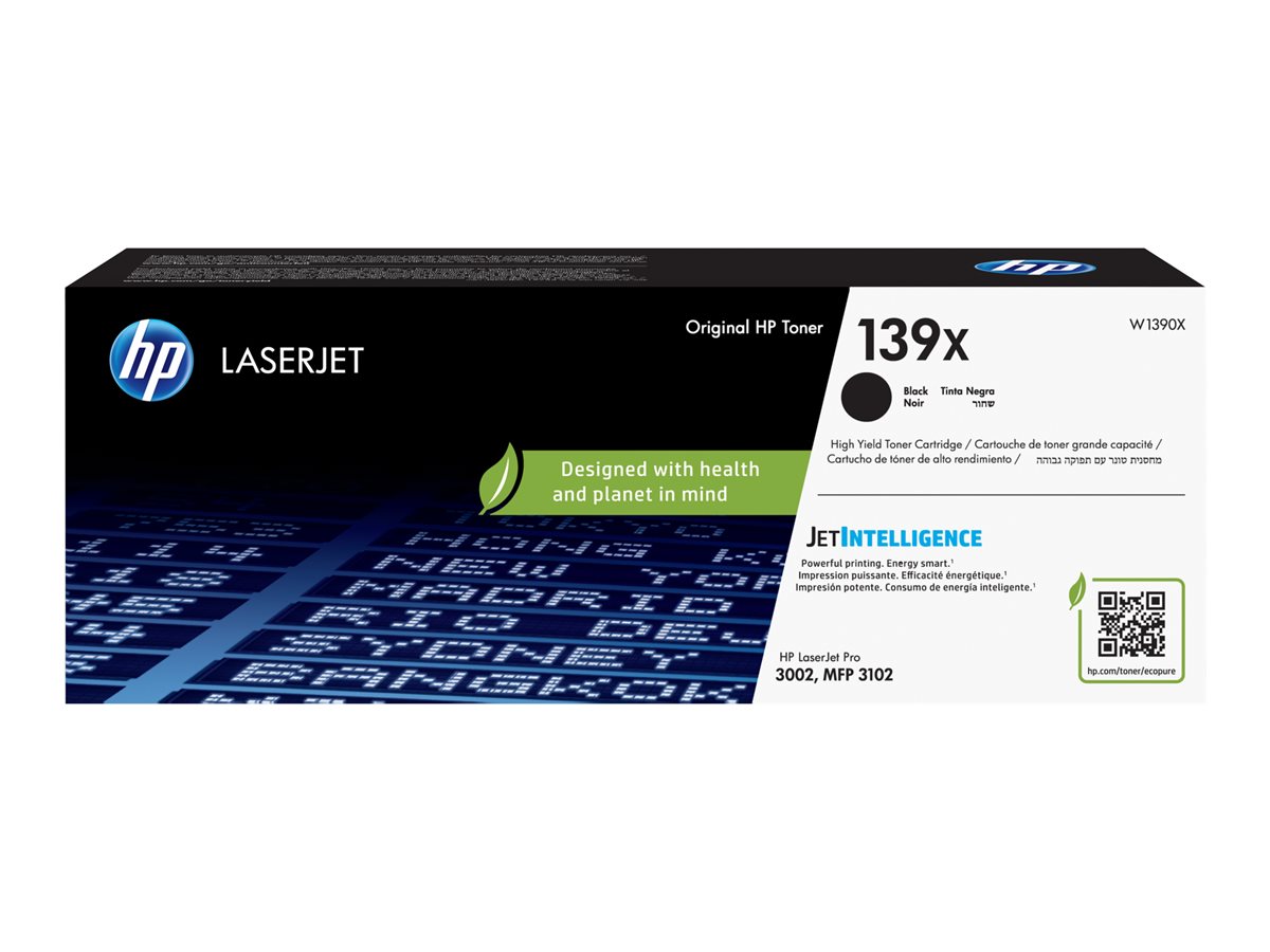 Cartucho de Toner HP 139X Preto Alto Rendimento