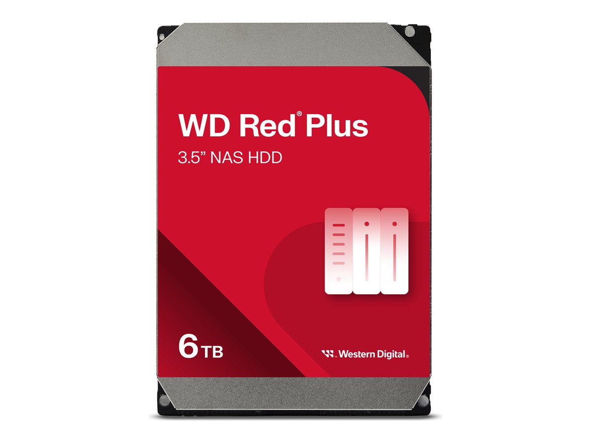 Disco Rígido WD Red Plus 6TB 3.5'' - Imagem 3