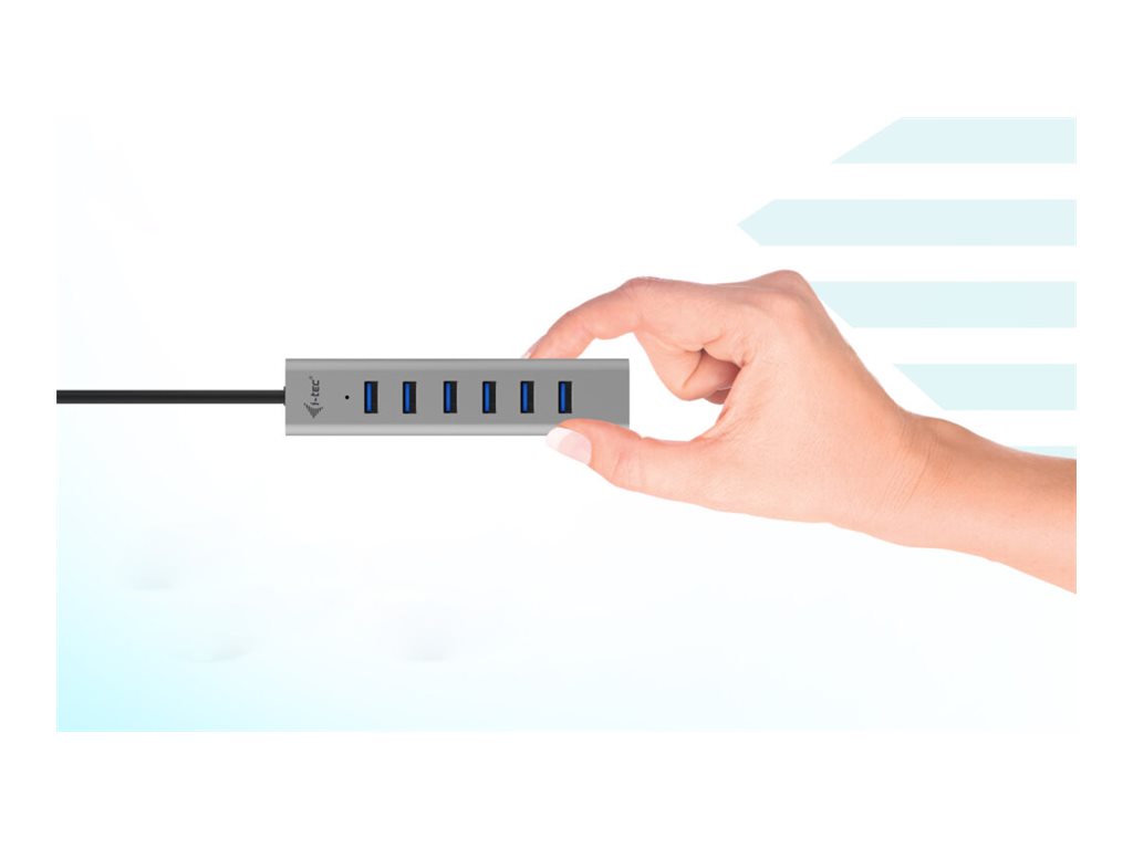 I-TEC USB-C Charging Metal HUB 7 Port without power adapter - Imagem 2