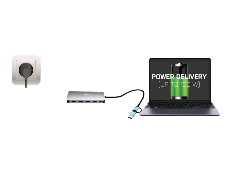 Docking Station i-Tec Nano Dock Thunderbolt 4 VGA HDMI 100W - Imagem 7