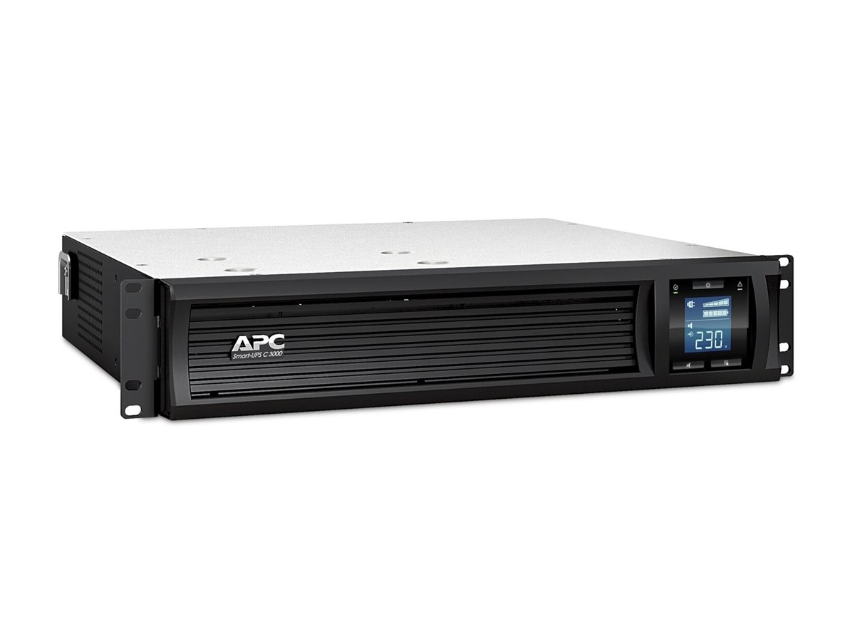 UPS APC Smart-UPS C 3000VA 2100W LCD Rack 2U USB 9 Saídas Preto - Imagem 3