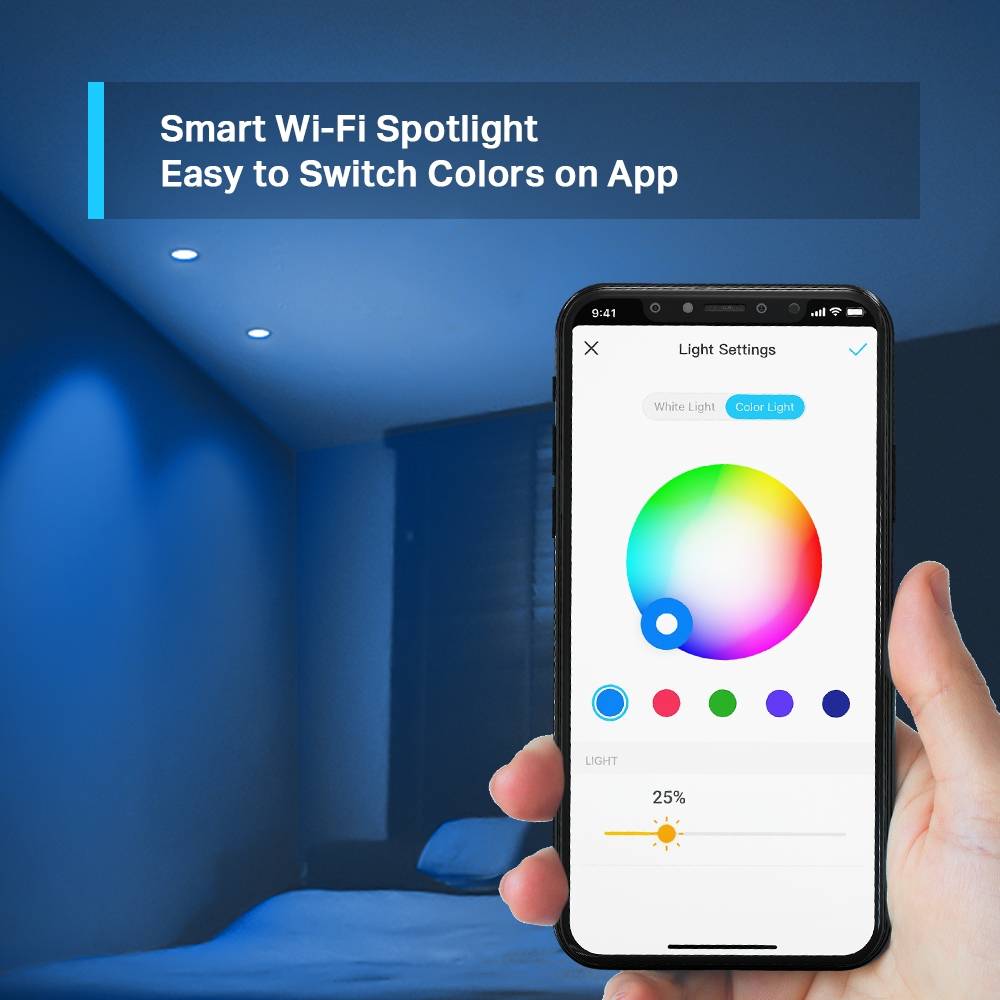 Lâmpada Inteligente Tapo L630 GU10 RGB Branco Ajustável - Imagem 3