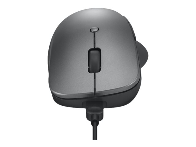 Rato Lenovo Professional Sem Fios Ergonómico Bluetooth Cinza