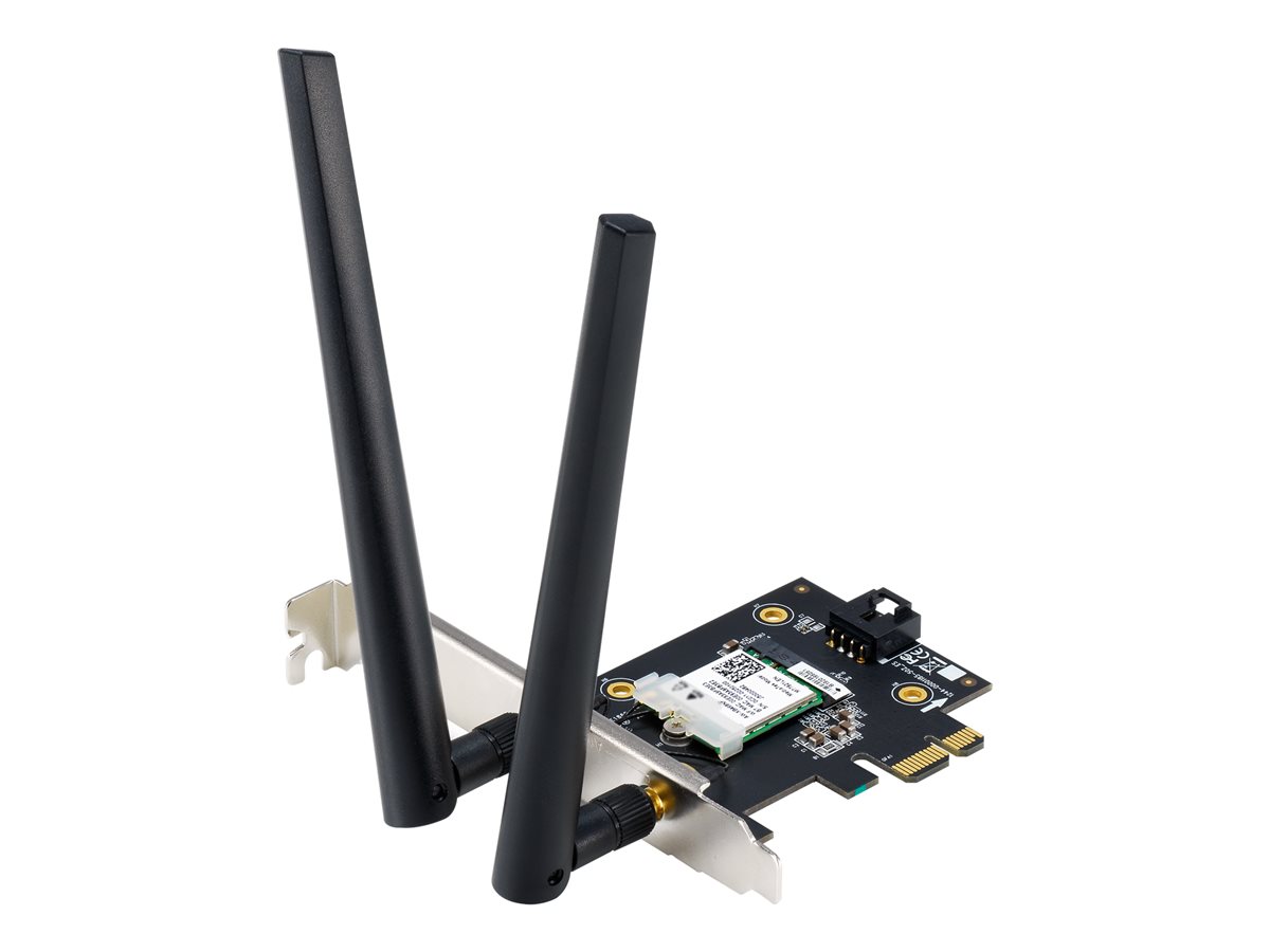 Placa de Rede ASUS PCE-AXE5400 Perfil Baixo Wi-Fi 6E Bluetooth 5.2