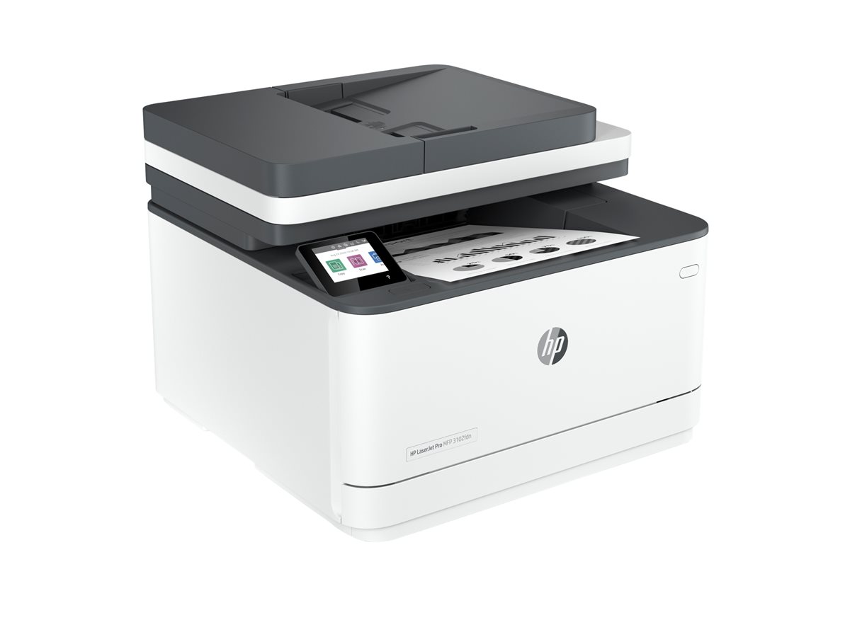 Impressora Multifunções HP LaserJet Pro 3102fdn Preto e Branco A4 - Imagem 9