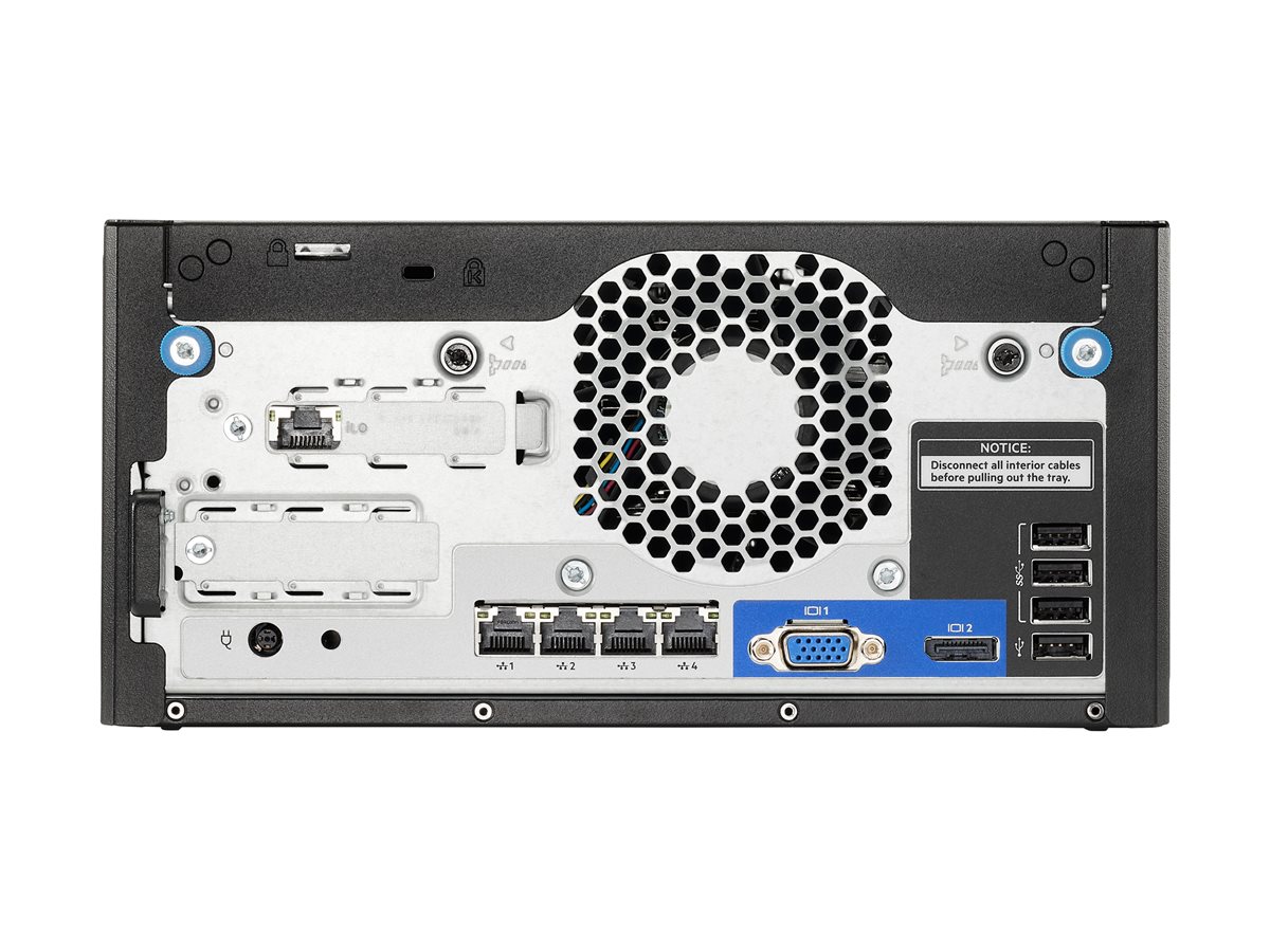 Servidor HPE ProLiant MicroServer Gen10 Plus V2 16GB Pentium G6405 Sem Disco - Imagem 5