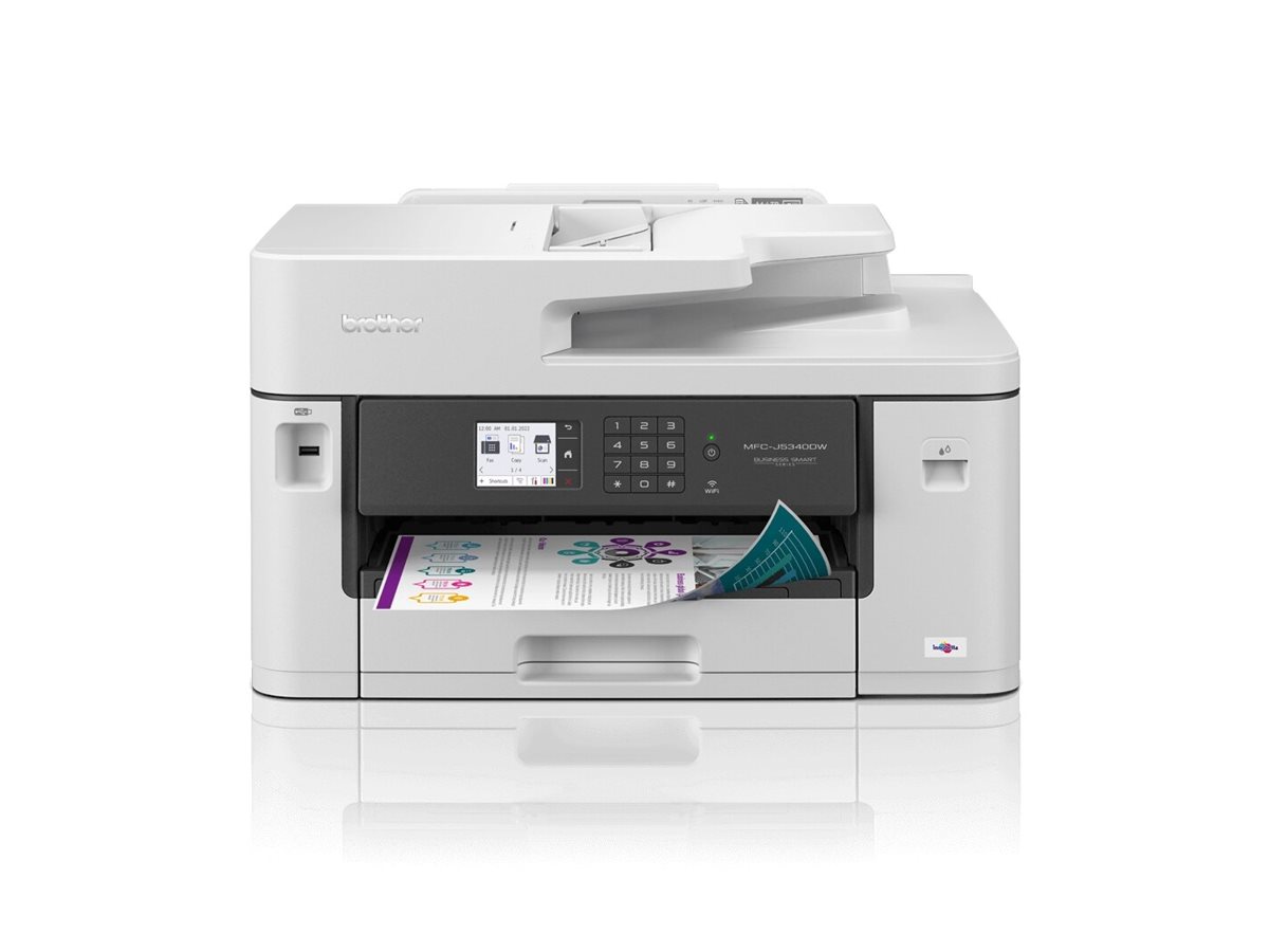 Impressora Multifunções Brother MFC-J5340DWE Jacto Tinta A3 Cores - Imagem 2