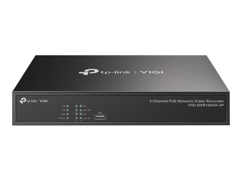 NVR TP-Link VIGI NVR1004H-4P 4 Canais