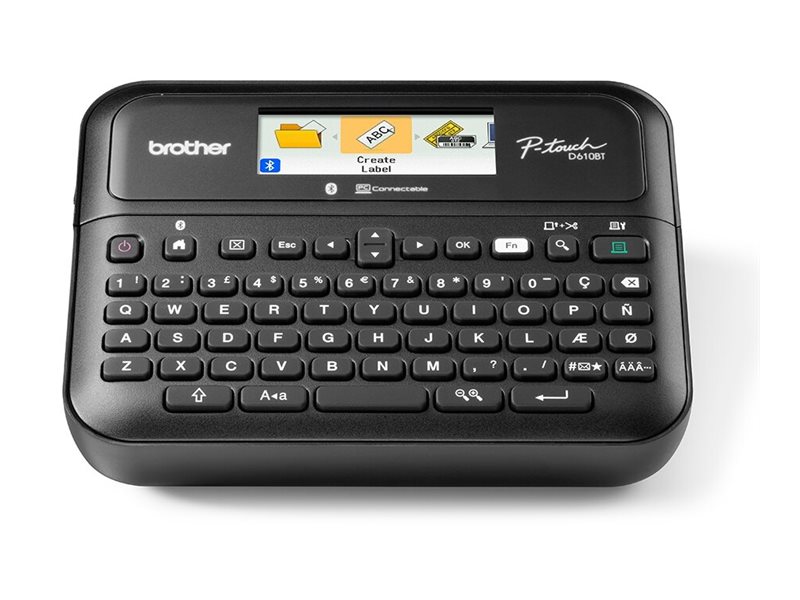 Etiquetadora Brother P-Touch PT-D610BTVP Bluetooth 24mm Preto - Imagem 3