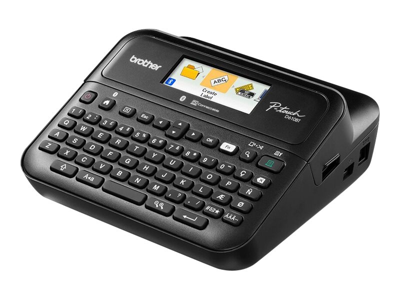 Etiquetadora Brother P-Touch PT-D610BTVP Bluetooth 24mm Preto - Imagem 2