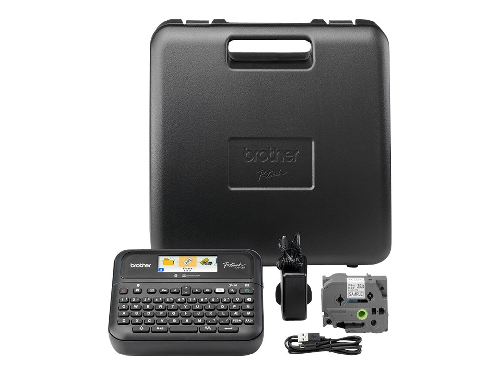 Etiquetadora Brother P-Touch PT-D610BTVP Bluetooth 24mm Preto - Imagem 6