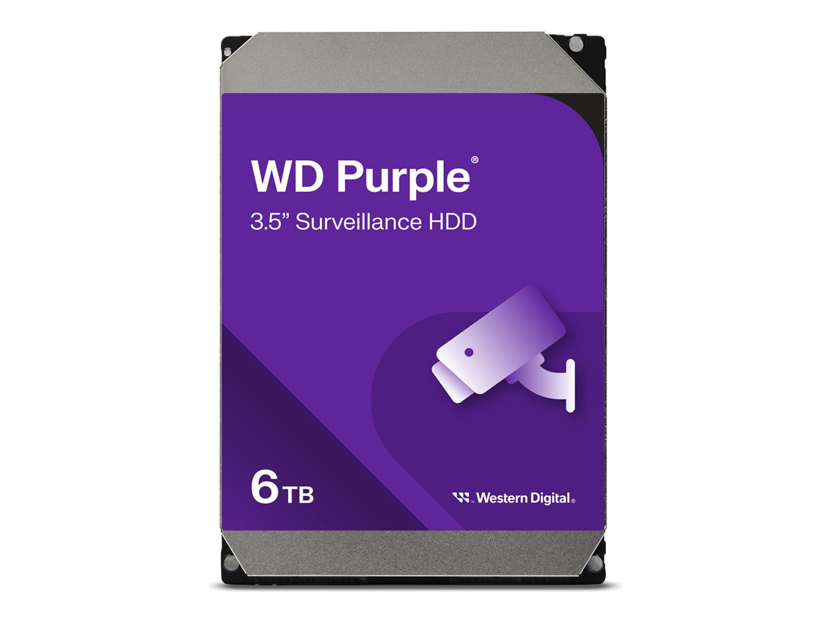 Disco Rígido WD Purple 6TB 3.5 Vigilância - Imagem 2