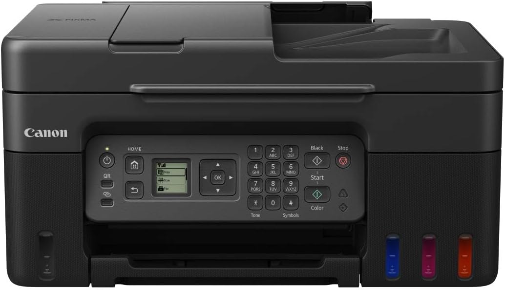 Canon PIXMA G4570 MegaTank - Impressora multi-funções - a cores - jacto de tinta - recarregável - A4 (210 x 297 mm), Legal (216 x 356 mm) (original) - A4/Legal (media) - até 11 ipm (impressão) - 100 folhas - 33.6 Kbps - Wi-Fi(ac), USB 2.0