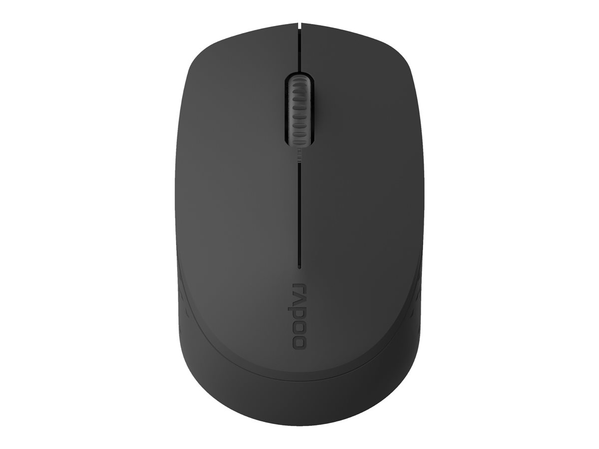 Rato Rapoo M100 Silent Sem Fios Bluetooth Cinza Escuro - Imagem 1