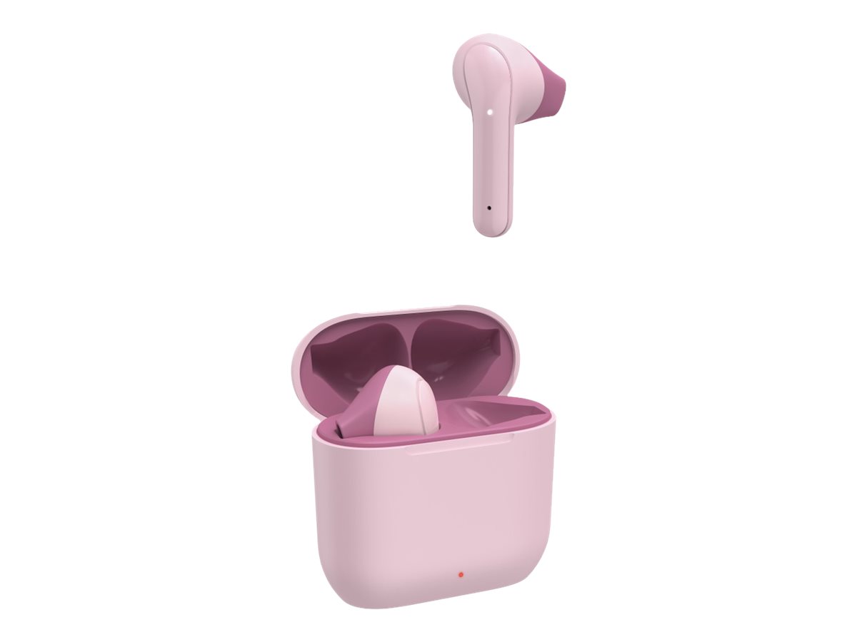Auscultadores Sem Fios Hama Freedom Light c/ Microfone Rosa - Imagem 3